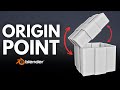 Adjust Origin Point of Objects in Blender!