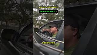 HE KNEW HIS RIGHTS... AND THE COP HATED IT.
