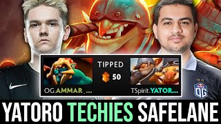 Yatoro Techies TIPPED by ATF Huskar