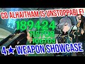 C0 Alhaitham is UNSTOPPABLE! 4★ Weapon Showcase! Genshin Impact