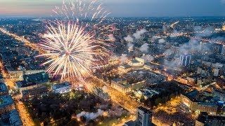 Салют на 9 мая. Новосибирск