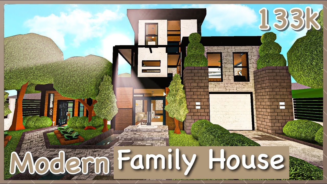 Modern House Bloxburg Speed Build At Maya Taber Blog