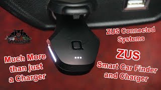 ZUS Connected Systems Smart Car Finder Dual USB Car Charger