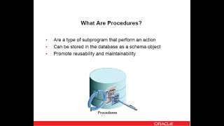 Oracle Database 12c/19c: PL/SQL - 28. Creating Procedures
