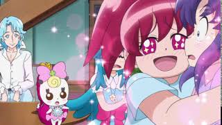 Happiness Charge Precure! - Megumi's hug attack