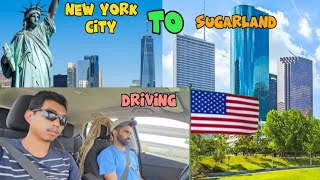 New York City to Sugarland by Car (1656.4 miles)USA 🇺🇸