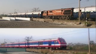 Push Pull Vs ICF Demu: Trains of Boisar - Vasai - Diva - Roha Route