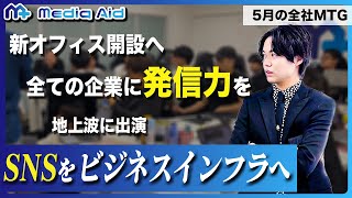 【ビジネスインフラ】メディアエイドとは一言で何をしている会社なのか…?(2023年5月全社MTG)