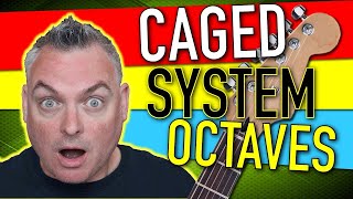 CAGED System Octaves For Guitar Explained - Learn The Fretboard Visualization