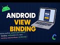 33. Android View Binding Tutorial | Replace findViewById with Easy View Binding in Kotlin