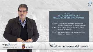 Curso de Técnicas de mejoras del terreno