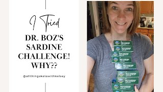 I tried the Sardine Challenge! my Ketones were HOW HIGH?? No Back Pain??