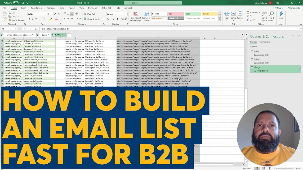 How To Build An Email List Fast For Your B2B Services - YouTube