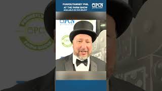 2025 PA Farm Show | Punxsutawney Phil visit to the PCN's Booth