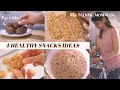 4 Kids Snacks Ideas | Easy & Healthy snacks recipes for Kids | Healthy recipes | Sugarfree snacks