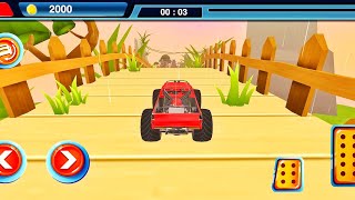 Monstar Truck  Mountain  Stunt Game | PART#1 | Jeep Car stunt android Gameplay  | #Carstuntgames