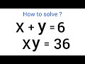 Germany | Can you solve this ? | Math Olympiad X=? & Y=?