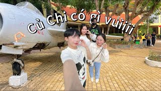 cuchivlog | Củ Chi có gì vui và trải nghiệm chui hầm tại đây ♡ ̆̈ .part 2