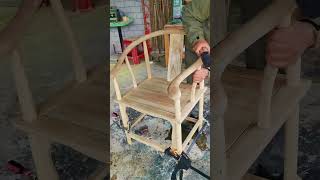 Bamboo Arts #Creative and Cool Wooden Chair #shorts