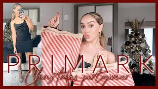 NEW IN PRIMARK HAUL DECEMBER 2021 || CHRISTMAS + NYE OUTFIT INSPO!