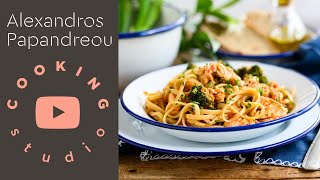 Linguine με σολομό | Alexandros Papandreou