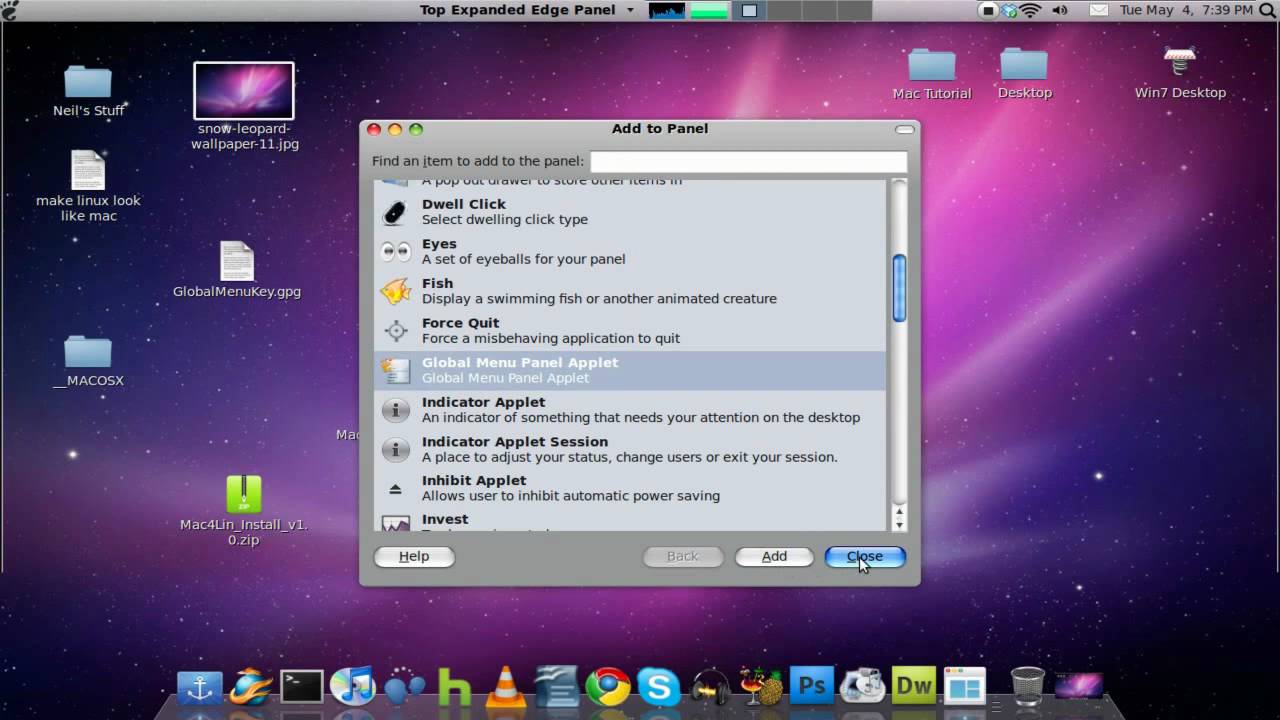 Make Ubuntu Linux 10.10 (or 10.04) Look And Feel Like Mac OSX Tutorial ...