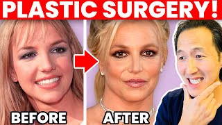Was Britney Spears Botched? Her Plastic Surgery Journey! - A Doctor Reacts