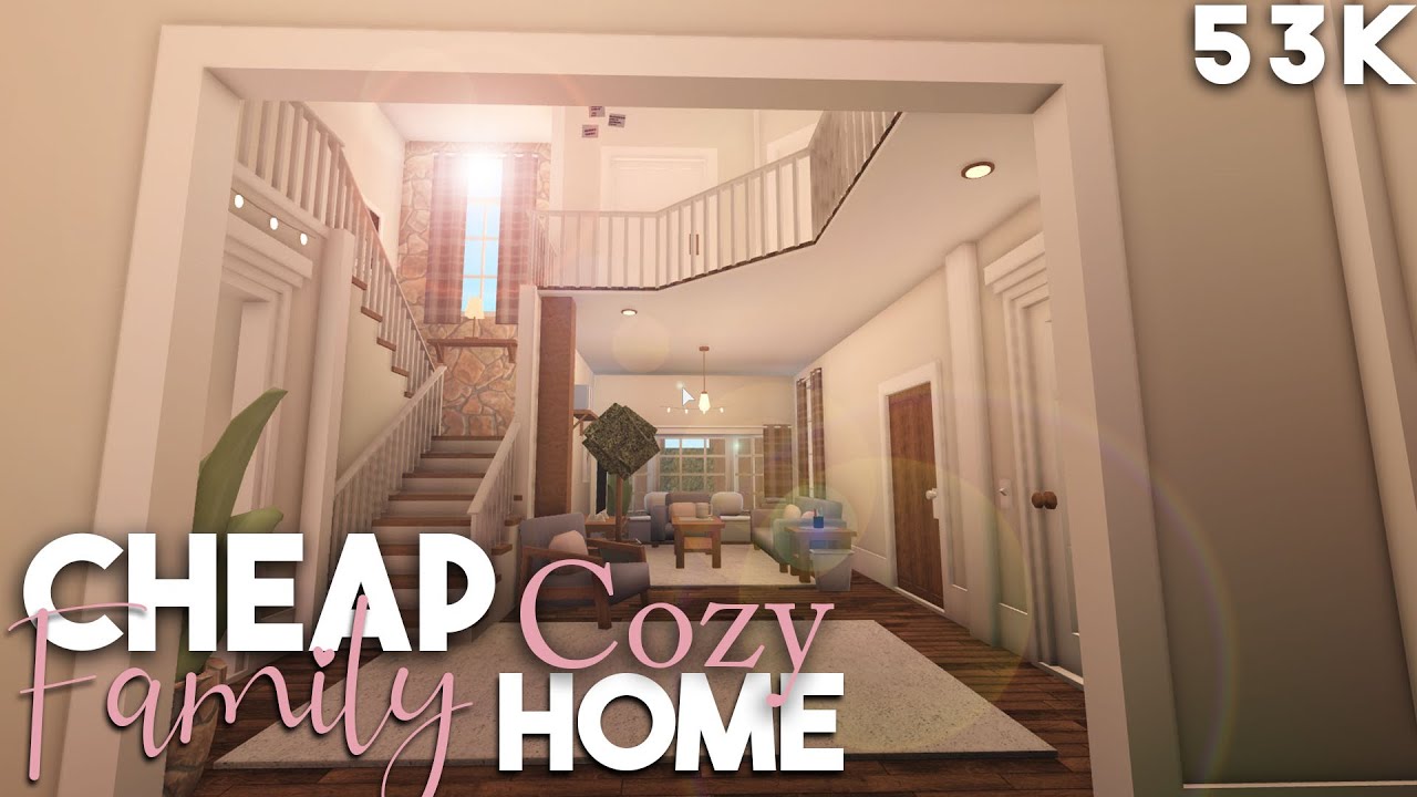 Cheap Cozy Family Home | Welcome To Bloxburg (no Advanced Placing ...