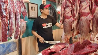 INFO HARGA DAGING SAPI 2025 DI PASAR SENEN JAKARTA❗MENJELANG PUASA TEMBUS 150RIBU/KG