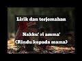 Terjemahan lagu Makassar - Nakku' Ri Amma' (cover by Anggi)