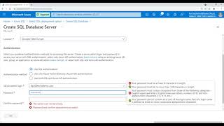 Azure SQL Single Database Provisioning