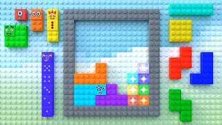 Lego TETRIS x Numberblocks