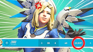 When 22k Healing is NOT ENOUGH... 😭 Grandmaster Mercy - Overwatch 2