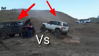 land cruiser Vs jeep گەشتیکی خۆش بۆ بلکجار لەی قەرەدەخە لە نیوان مۆنیکا و جیب و ڕانج