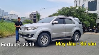 [Đã Bán] Toyota Fortuner 2013 máy dầu số sàn đi 69.000 km | Fortuner máy dầu cũ