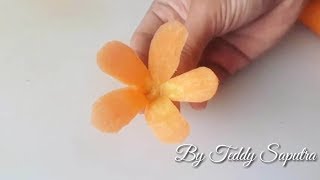 How to make carrot flower