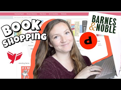 Come BOOK SHOPPING With Me Online // where to buy cheap books!