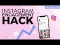 INSTAGRAM ENGAGEMENT HACK! #shorts // REBELLE NUTRITION