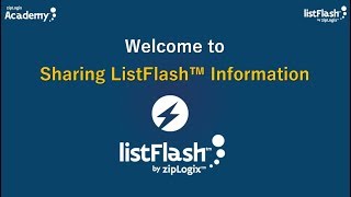 ListFlash® - How to Share ListFlash® Information