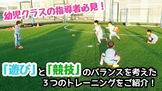 スクール指導者必見！　「遊び」と「競技」のバランスを考えてトレーニングを作ることで楽しみながらも上達を目指そう！