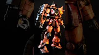 Customize Mega Size 1/48 Zaku II Features | Weathering Painting | Gunpla