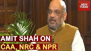 "No Talks On Nationwide NRC Right Now": Watch Amit Shah Interview On CAA, NRC & NPR