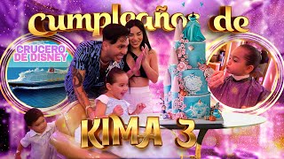 Así fue el tercer cumpleaños de Kima 🎂 en el crucero de Disney 🚢 Jukilop | Kimberly Loaiza