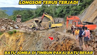 Landslide Inevitable || Jomba Stone Filled With Large Stones