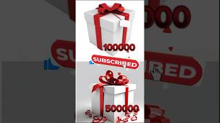 Choose 100000 vs 500000 and see your surprise gift lock gift try please #boxing #suprisebox #suprise