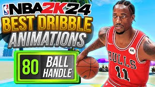 Best Build Dribble Moves on NBA 2K24 for 80 Ball Handle Builds