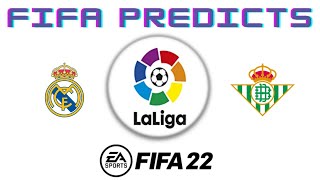 Fifa Predicts La Liga: Real Madrid vs Real Betis - 20.05.22