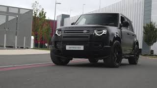 Matte Black Land Rover Defender X Vossen