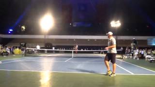 Andy Roddick & John Isner Doubles 2013 Exhibition