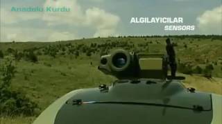 Turkish MILITARY ROBOTS: Aselsan İZCİ Unmanned Ground Combat Vehicle